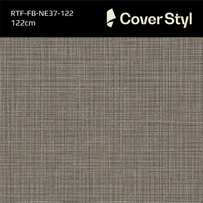 Interiorfoil TEXTIEL -Silver & Brown Lined